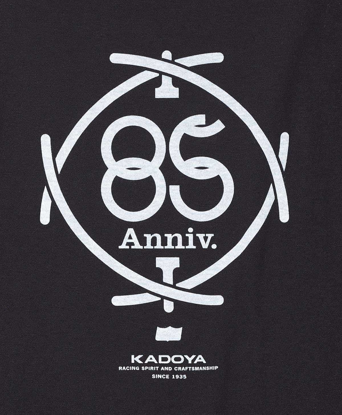 Amazon | [カドヤ] バイク Tシャツ 85th/T-SHIRT ブラック XSサイズ